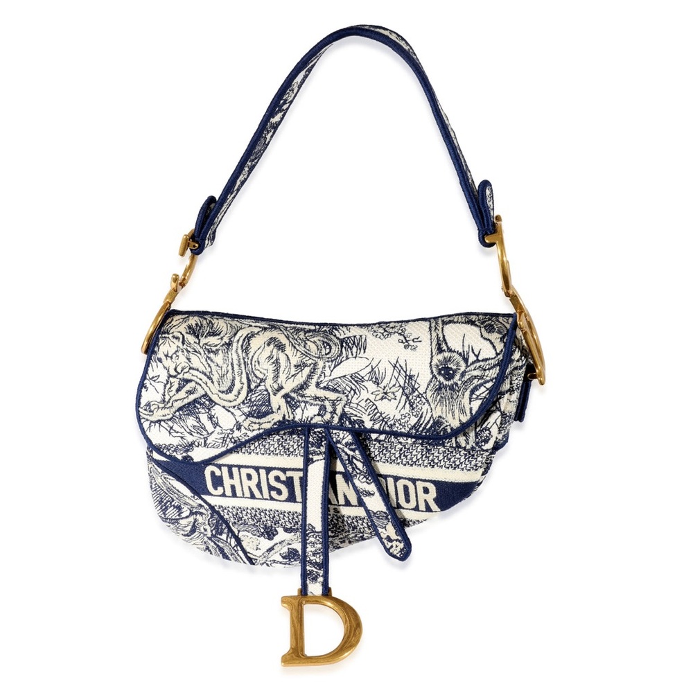 CHRISTIAN DIOR SADDLE BAG authentic and like new - Picture 1 of 4